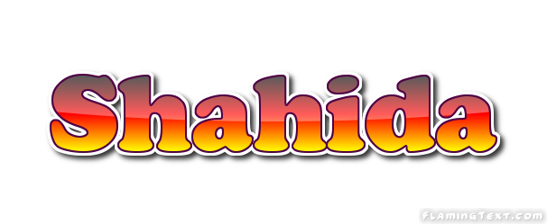 Shahida Logo