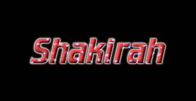 Shakirah 徽标
