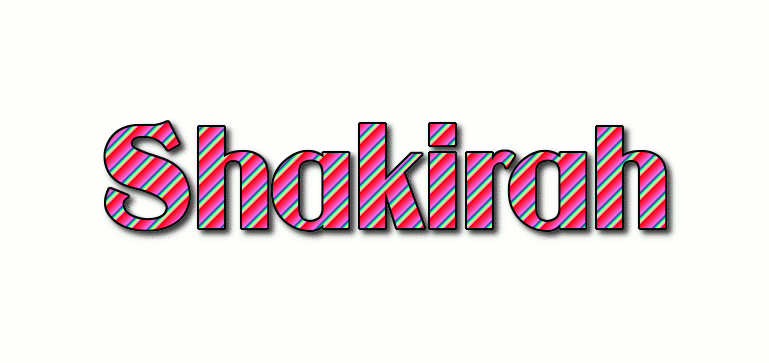 Shakirah ロゴ