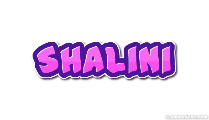 Shalini شعار