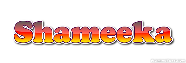 Shameeka Logo