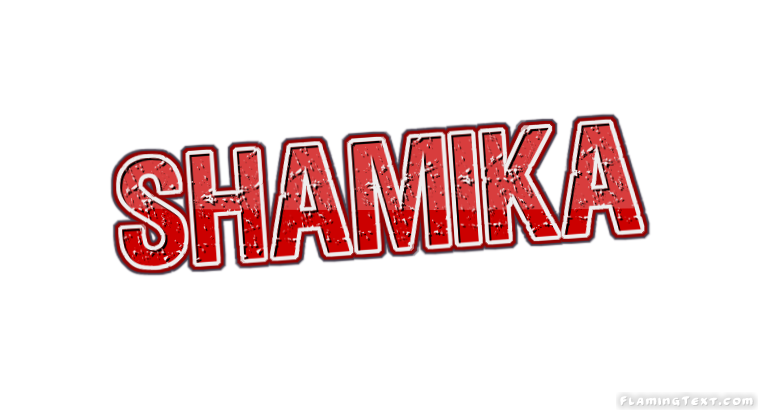 Shamika 徽标