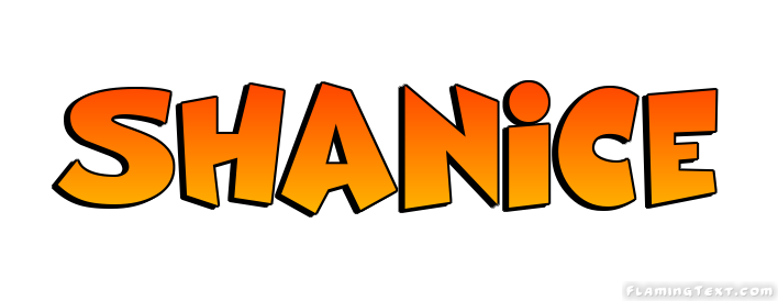Shanice Logo | Free Name Design Tool from Flaming Text