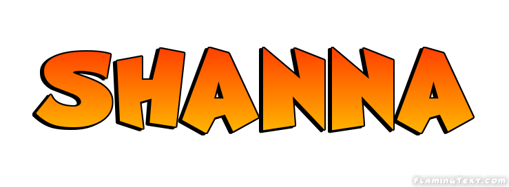 Shanna Logo | Free Name Design Tool from Flaming Text