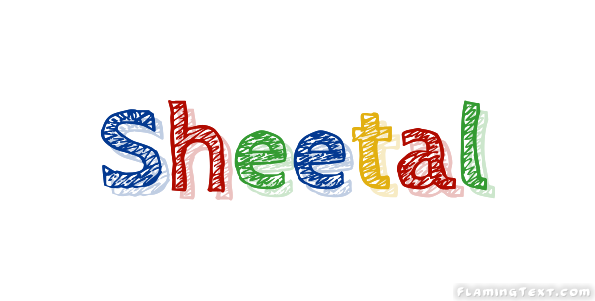 Sheetal Logo | Free Name Design Tool from Flaming Text