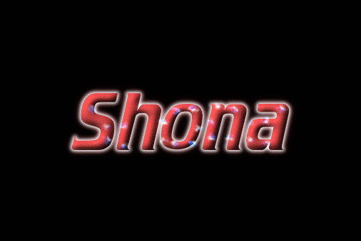 Shona Logo | Free Name Design Tool from Flaming Text