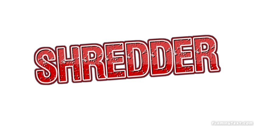 Shredder Лого