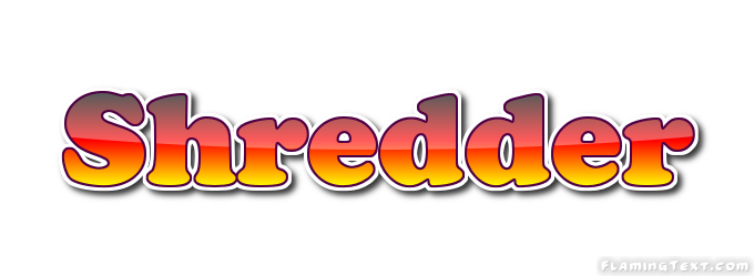 Shredder ロゴ