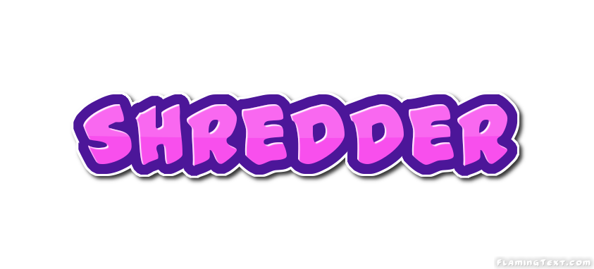 Shredder شعار