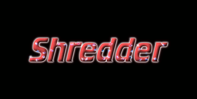 Shredder شعار