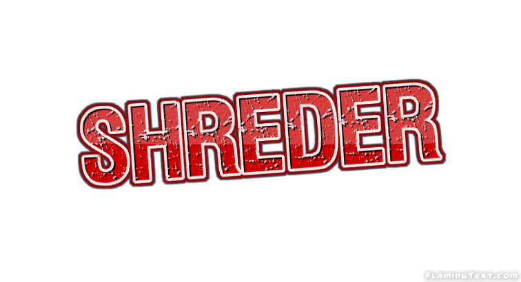 Shreder شعار