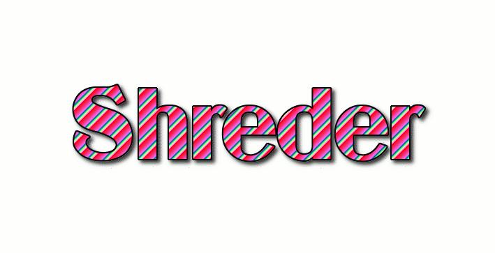 Shreder ロゴ