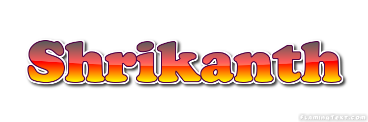 Shrikanth 徽标