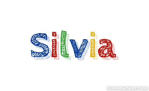 Silvia Logo | Herramienta de diseño de nombres gratis de Flaming Text