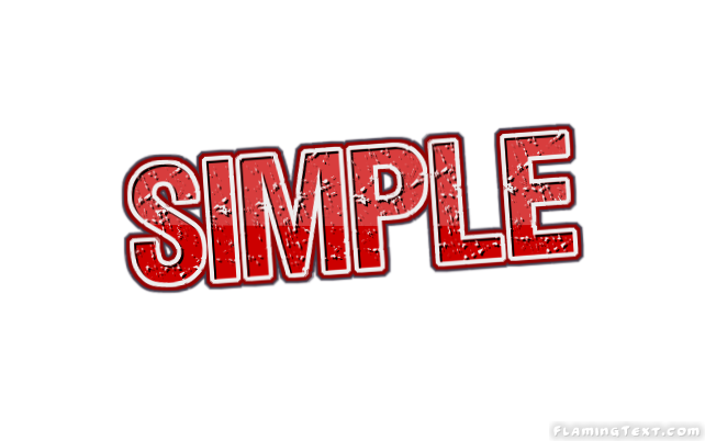 Simple ロゴ | フレーミングテキストからの無料の名前デザインツール