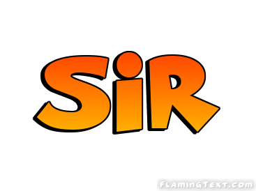 Sir شعار