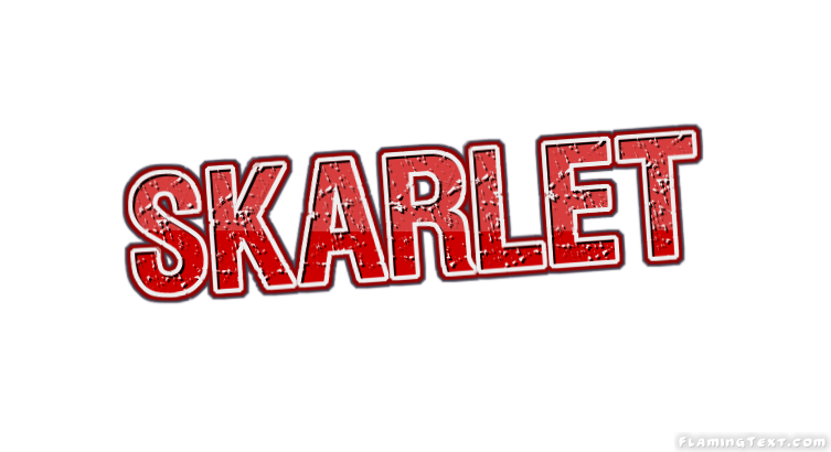 Skarlet شعار