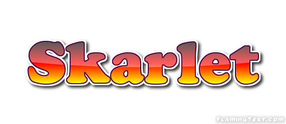 Skarlet شعار