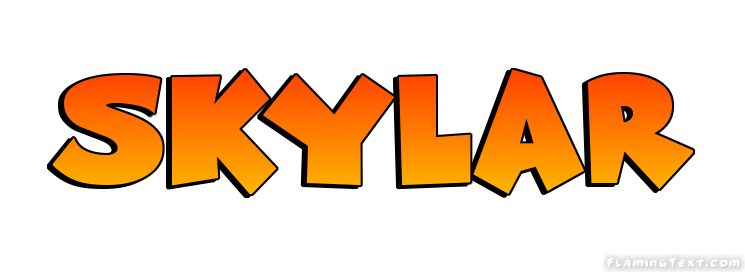 Skylar Name Clip Art