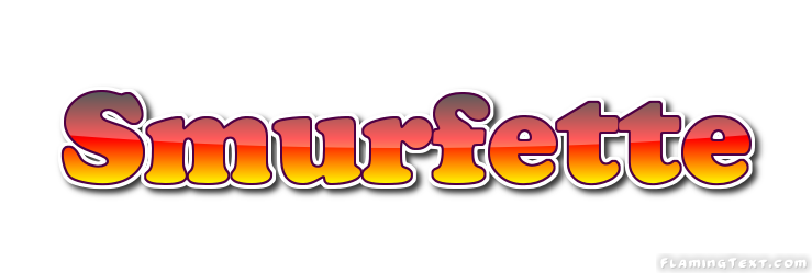 Smurfette شعار