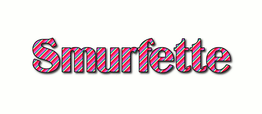 Smurfette شعار