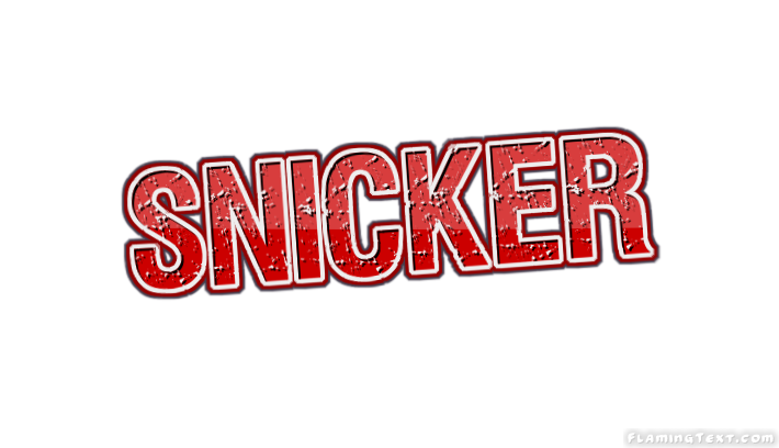 Snicker ロゴ