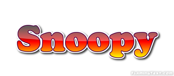 Snoopy ロゴ