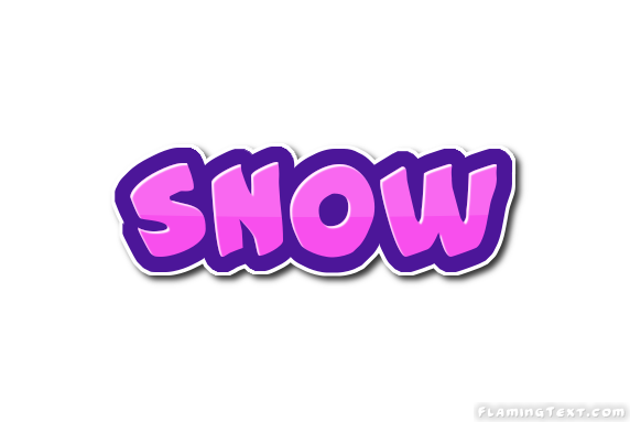 Snow شعار