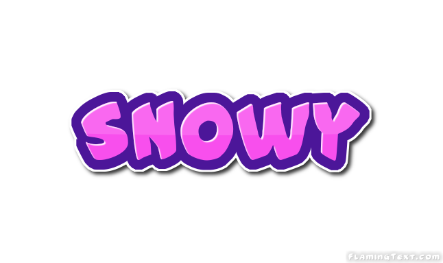 Snowy Logotipo