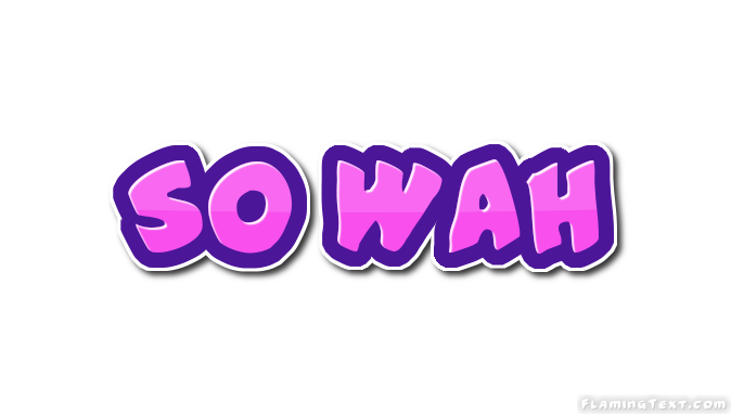 So Wah Logo