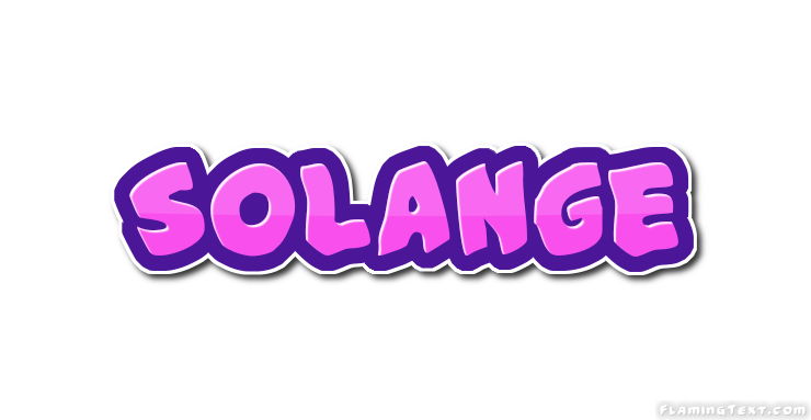 Solange 徽标