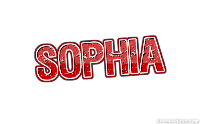 Sophia Logo Free Name Design Tool From Flaming Text