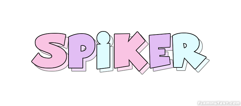 Spiker Logo | Free Name Design Tool from Flaming Text