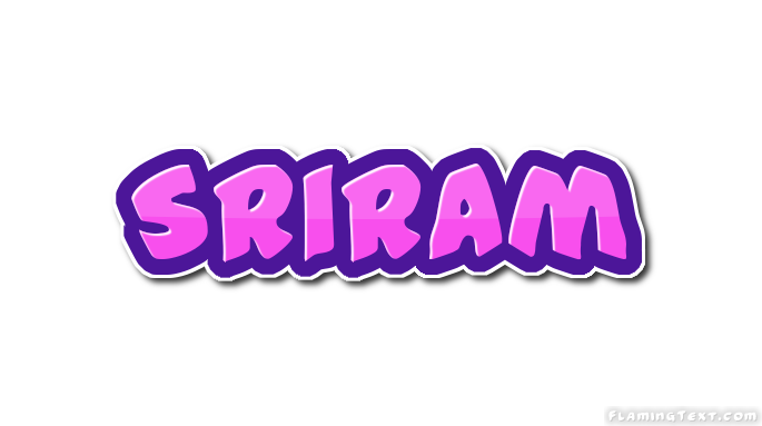 Sriram 徽标