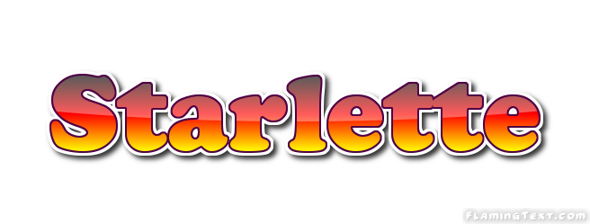 Starlette Logotipo