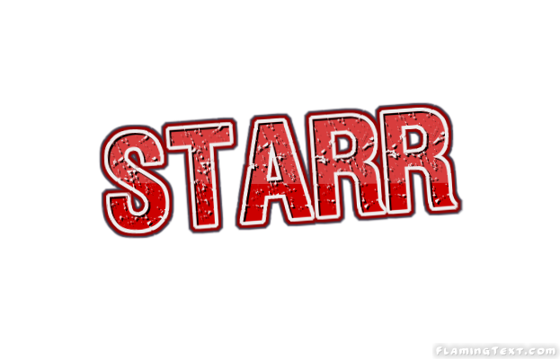 Starr Logo | Free Name Design Tool from Flaming Text
