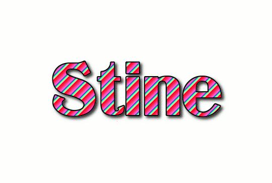 Stine ロゴ