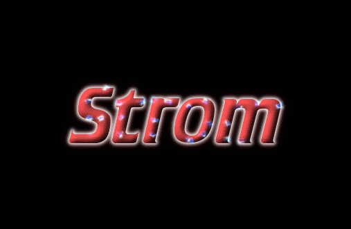 Strom شعار