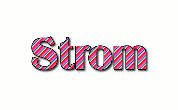 Strom ロゴ