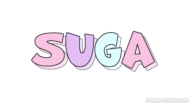 Suga Logo | Free Name Design Tool from Flaming Text