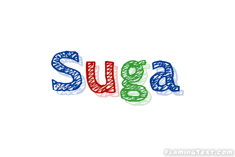 Suga Logo | Free Name Design Tool from Flaming Text