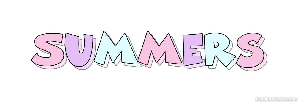 Summer names. Summer логотип. Саммер имя.