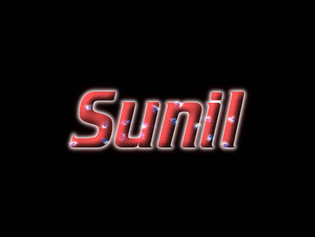 Sunil Logo | Free Name Design Tool from Flaming Text