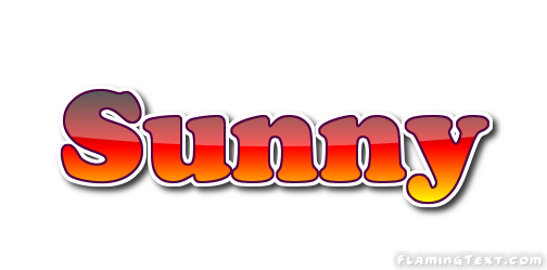 Sunny Logo | Free Name Design Tool from Flaming Text