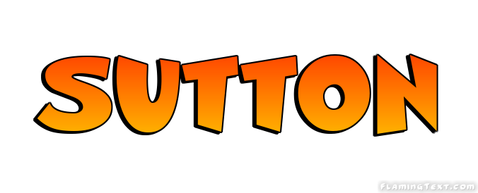 Sutton Logo | Outil de conception de nom gratuit à partir de texte ...