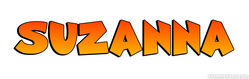 Suzanna Logo | Free Name Design Tool from Flaming Text
