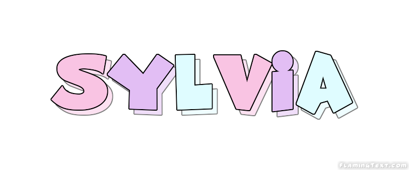 Sylvia Logo | Free Name Design Tool from Flaming Text