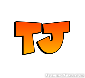 Tj Logo Free Name Design Tool From Flaming Text
