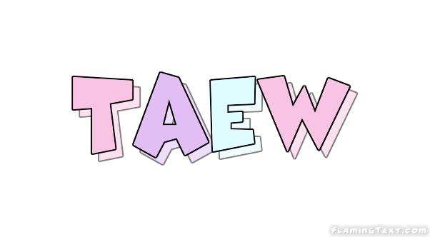 Taew ロゴ