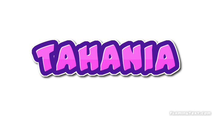 Tahania شعار